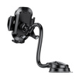 XO C85 car holder, black, with suction cup
