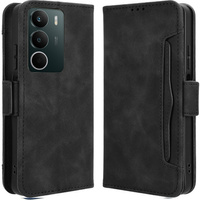 Flip case for Realme C71, Card Slot, black