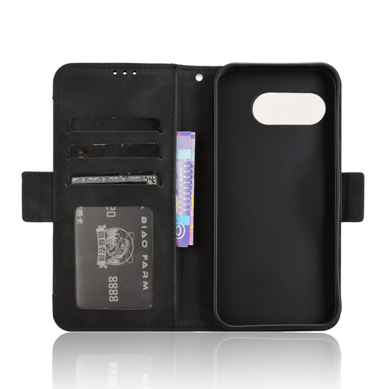 Flip case for T Phone 3 5G, Card Slot, black