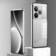 Case for Realme GT 6 / 6T, Frame Case, silver