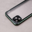 Case for iPhone 11, Magnetic Dual Glass, green