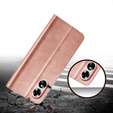 Flip case for Oppo A17, LC.IMEEKE, pink rose gold