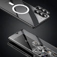 Magnetic Dual Glass MagSafe case for Samsung Galaxy S24+ Plus, black