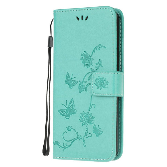 Flip case for Motorola Moto G30 / G10, Butterfly, blue