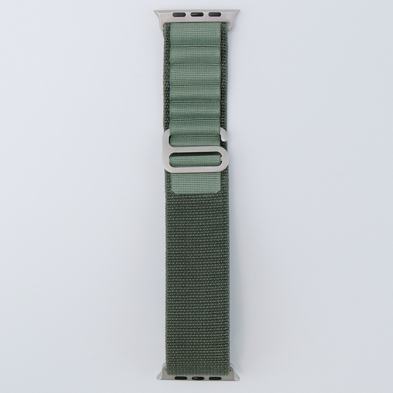 Nylon Strap for Apple Watch 1/2/3/4/5/6/7/8/SE/ULTRA 42/44/45/49mm, Green