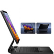 Keyboard case for Samsung Galaxy Tab S7 / S8, Dexnor Magnetic Keyboard Touchpad, black