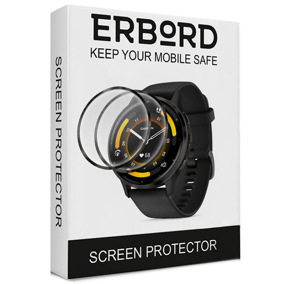 2x ERBORD Hybrid Glass for Garmin Venu 3