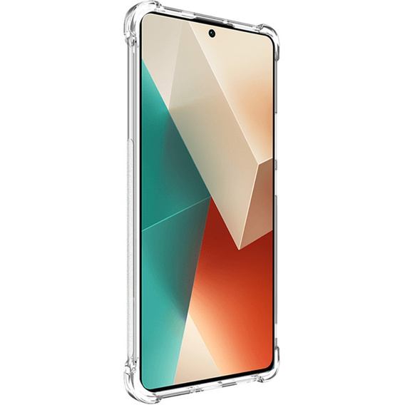 IMAK case for Xiaomi Redmi Note 13 Pro+, Dropproof, transparent