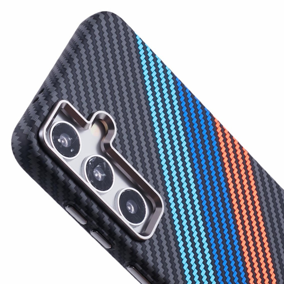 MagSafe's Samsung Galaxy S25 Case, Carbon Fiber, dark blue