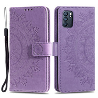 Flip case for Oppo Reno6 5G, Mandala, purple