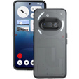 Case for Nothing Phone 3A, Fusion Hybrid, transparent / black