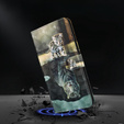 Flip case for Oppo A17, Wallet, Cat & Tiger