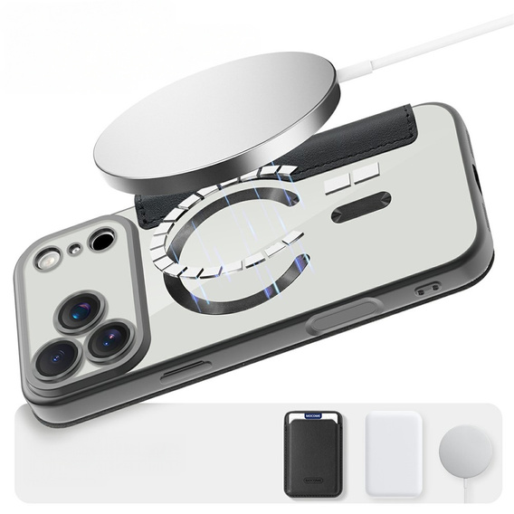 Wallet MagSafe RFID flip case with camera protection for iPhone 17 Pro Max