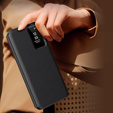 Flip case for Samsung Galaxy S25 Ultra, Smart View Wallet, black