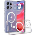 Case for Motorola Edge 50 Pro, Fusion Hybrid, for MagSafe, transparent