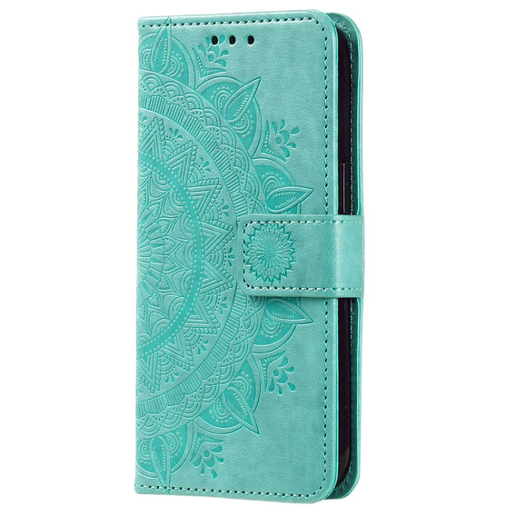 Flip case for Samsung Galaxy A34 5G, Mandala, green