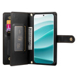 Flip case for Xiaomi Redmi Note 14 Pro 5G / Poco X7 5G, Wallet Zipper Pocket, black