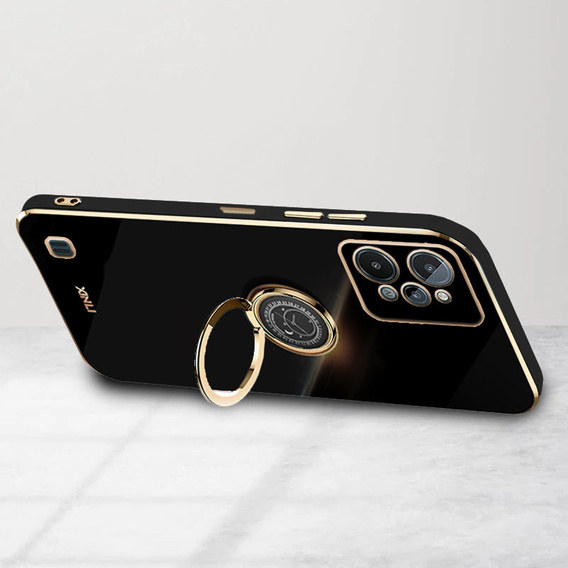 Case for Realme C31, Electro Ring, black