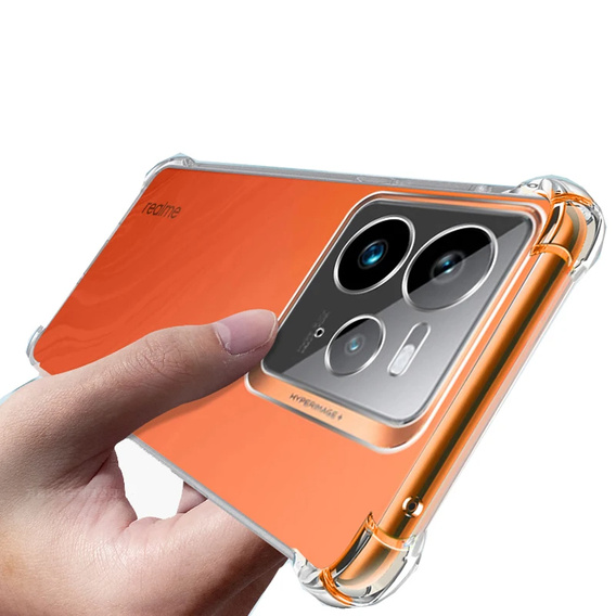 Case for Realme GT 7 Pro, Dropproof, transparent