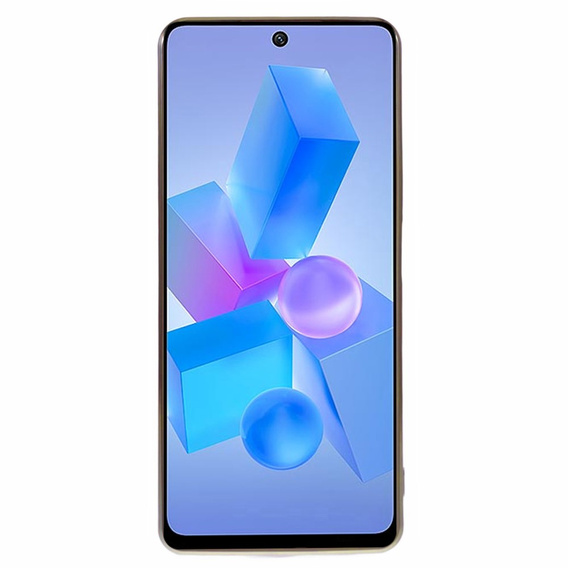 Case for Infinix Hot 40i, Glamour CamShield, blue