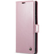CASEME flip case for Samsung Galaxy Note 20 Ultra, Waxy Textupink, pink