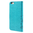 Flip case for iPhone 6/6S 4.7, Butterfly, blue