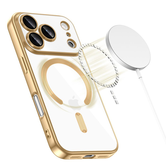 Magnetic case with lens protection for iPhone 17 Pro