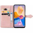Flip case for Infinix Hot 40i, Mandala, pink