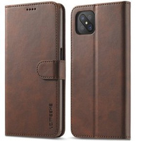 Flip case for Oppo Reno 4 Z 5G, LC.IMEEKE, brown
