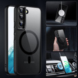 Case for Samsung Galaxy S22 5G, ERBORD Hybrid MagSafe Case, black