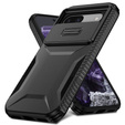 Case for Google Pixel 8a, Slide Lens Lid, black
