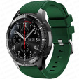 Silicone strap Twill Texture 20mm, Cyan