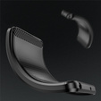 Case for Realme C55, Carbon, black