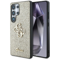 GUESS Fixed Glitter Big 4G Logo case for Samsung Galaxy S25 Ultra