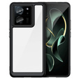Case for Xiaomi 13T / 13T Pro, Fusion Hybrid, transparent / black