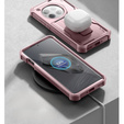 Armored case for OnePlus 12, Dexnor Full Body (Two Frames), pink