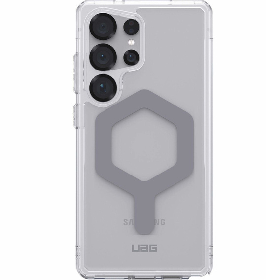 Urban Armor Gear Case for Galaxy S25 Ultra, Plyo MagSafe, transparent