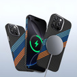 MagSafe's iPhone 16 Pro Case, Carbon Fiber, dark blue