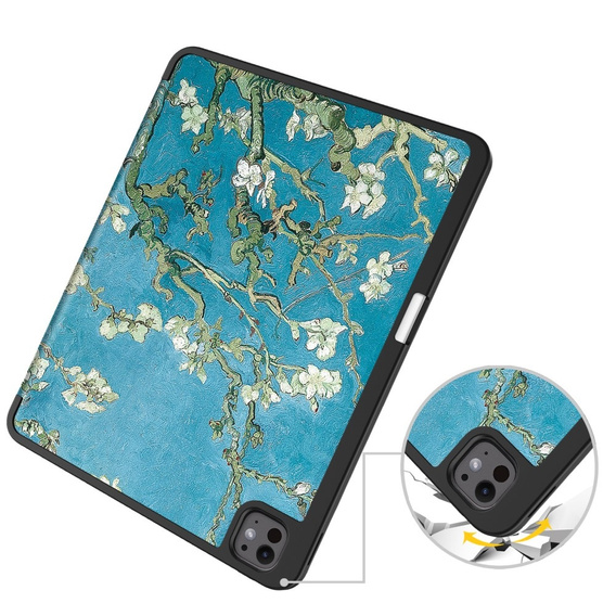 Case for iPad Pro 13" 2024 (7 gen.), Smartcase, sakura