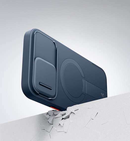 Case for iPhone 12 Pro Max / 13 Pro Max, Suritch Shockproof, for MagSafe, blue
