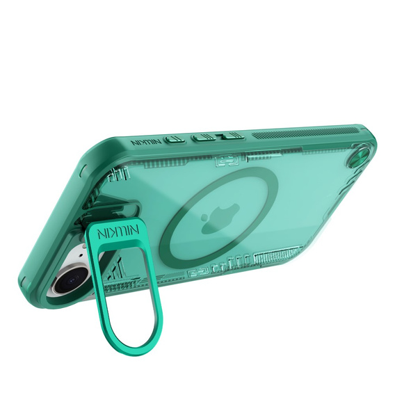 Nillkin Armored Case for iPhone 16e, Icelade Prop, for Magsafe, green