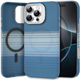 Case for iPhone 16 Pro Max, Frame Kickstand, for MagSafe, Moon Blue