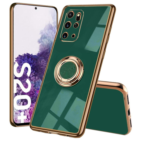Case for Samsung Galaxy S20 Plus, Electro Ring, green
