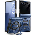 Tongate MECH case with MagSafe for Samsung Galaxy Z Flip 7, blue