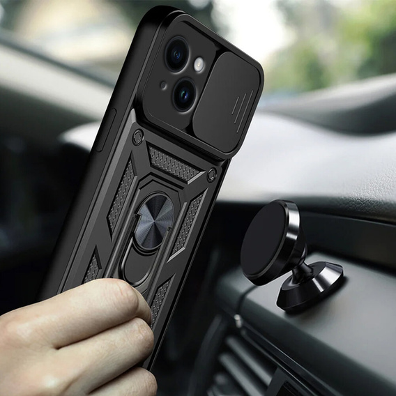 Case for iPhone 14, CamShield Slide, black