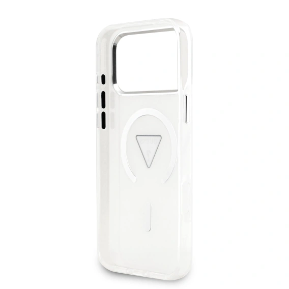 GUESS IML Gradient Triangle Logo MagSafe Case for iPhone 17 Pro