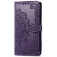 Flip case for Infinix Note 30 Pro 4G, Mandala, purple