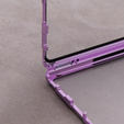 Magnetic Dual Glass MagSafe case for Samsung Galaxy S22 Ultra, purple