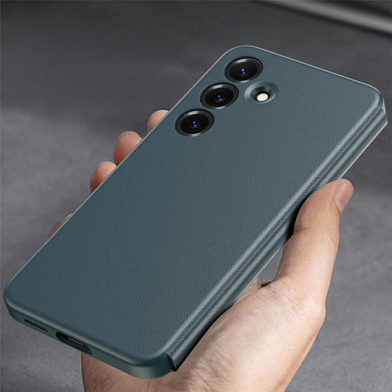 Smart View Window Leather Case for Samsung Galaxy S25 FE