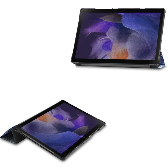 Case for Samsung Galaxy Tab A8 10.5 SM-X200 SM-X205, Smartcase, blue